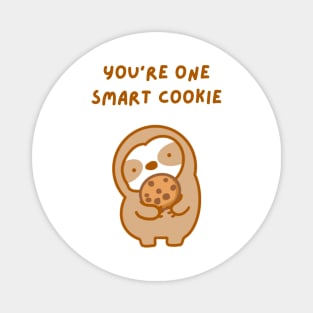 You’re One Smart Cookie Sloth Magnet